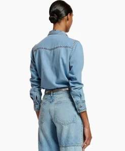 Essentiel Antwerp Blouse Fairchild Blauw