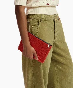 Essentiel Antwerp Clutch Folilo Rood