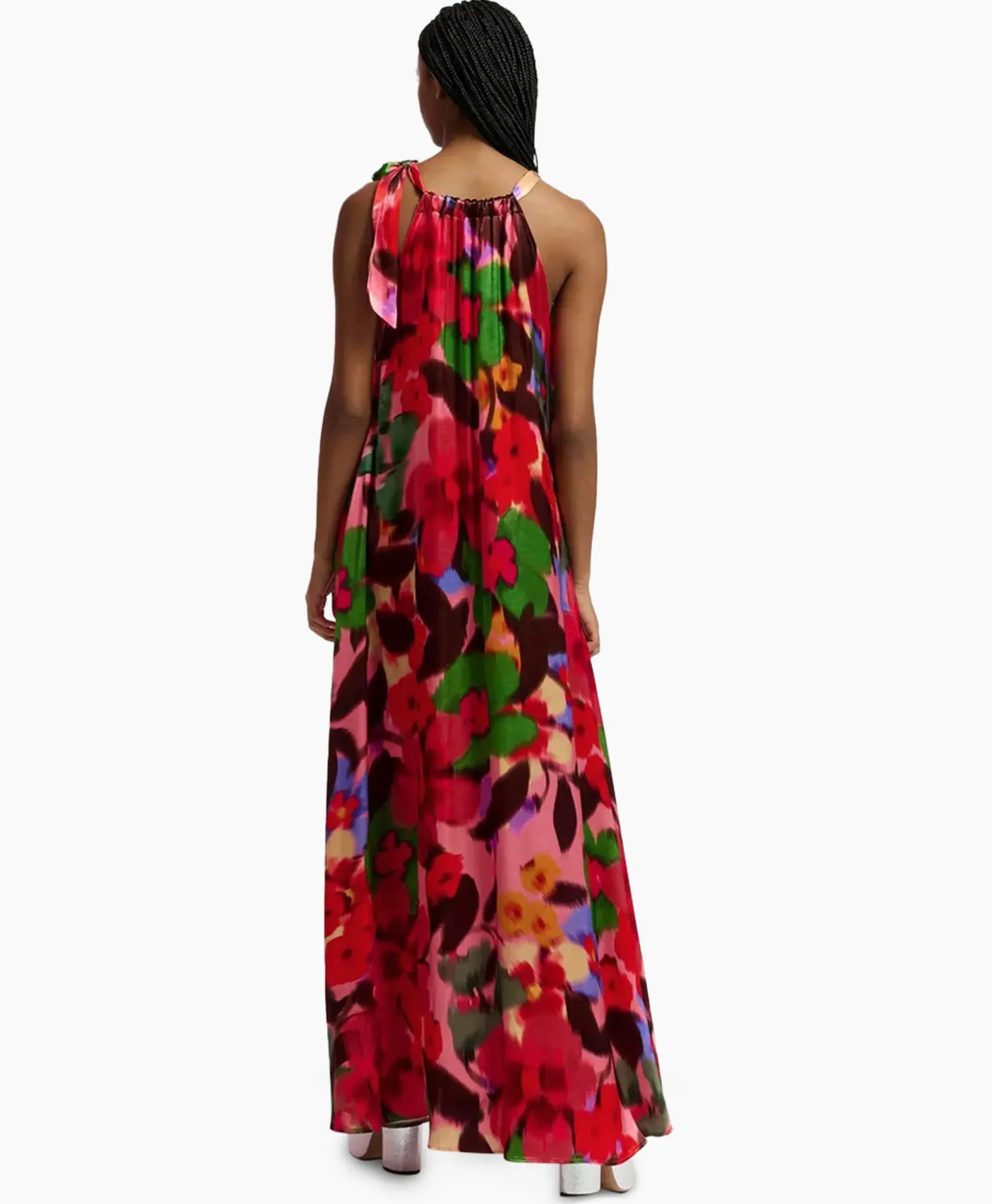 Essentiel Antwerp Maxi Jurk Fanboy Roze