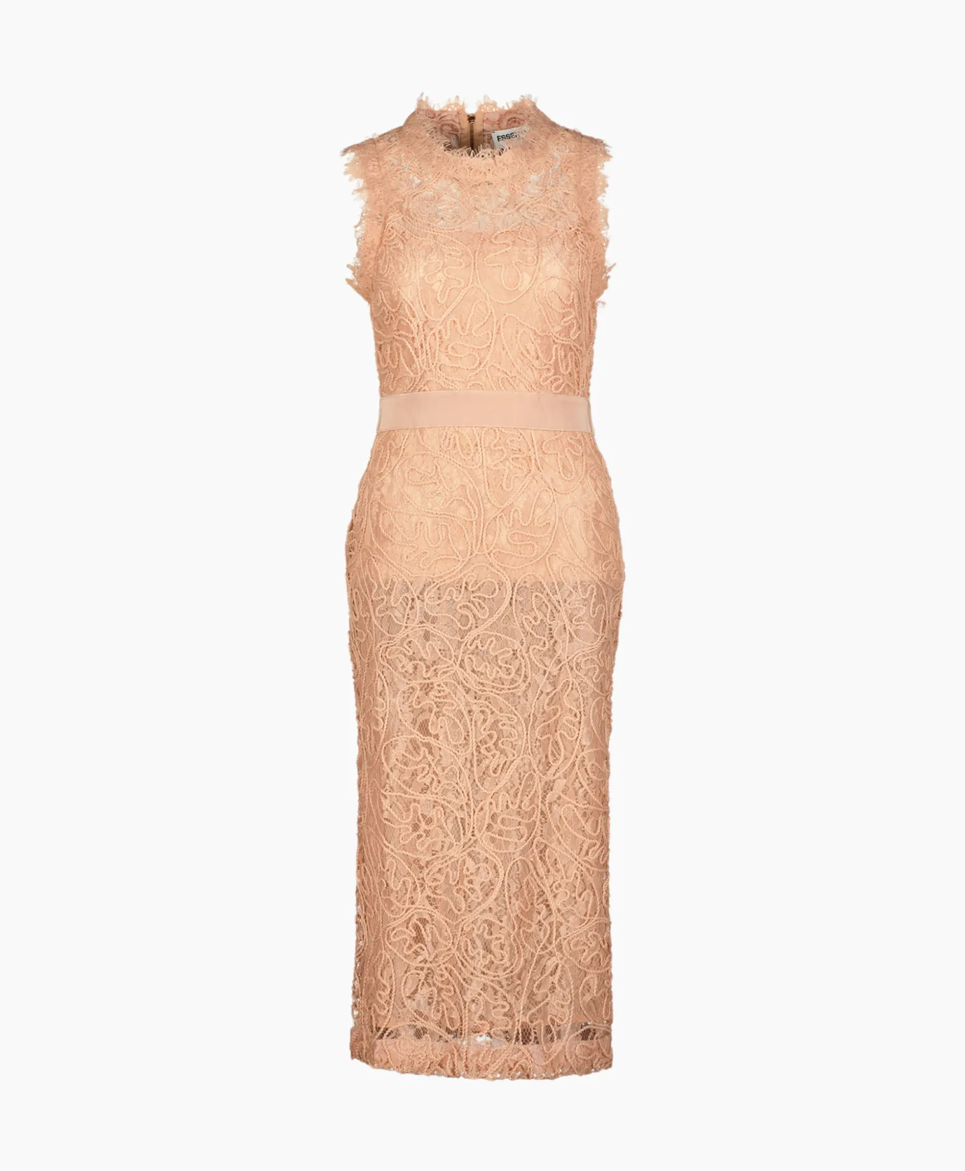 Essentiel Antwerp Midi Jurk Emery Pink