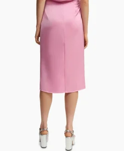 Essentiel Antwerp Midi Rok Fondue Pink