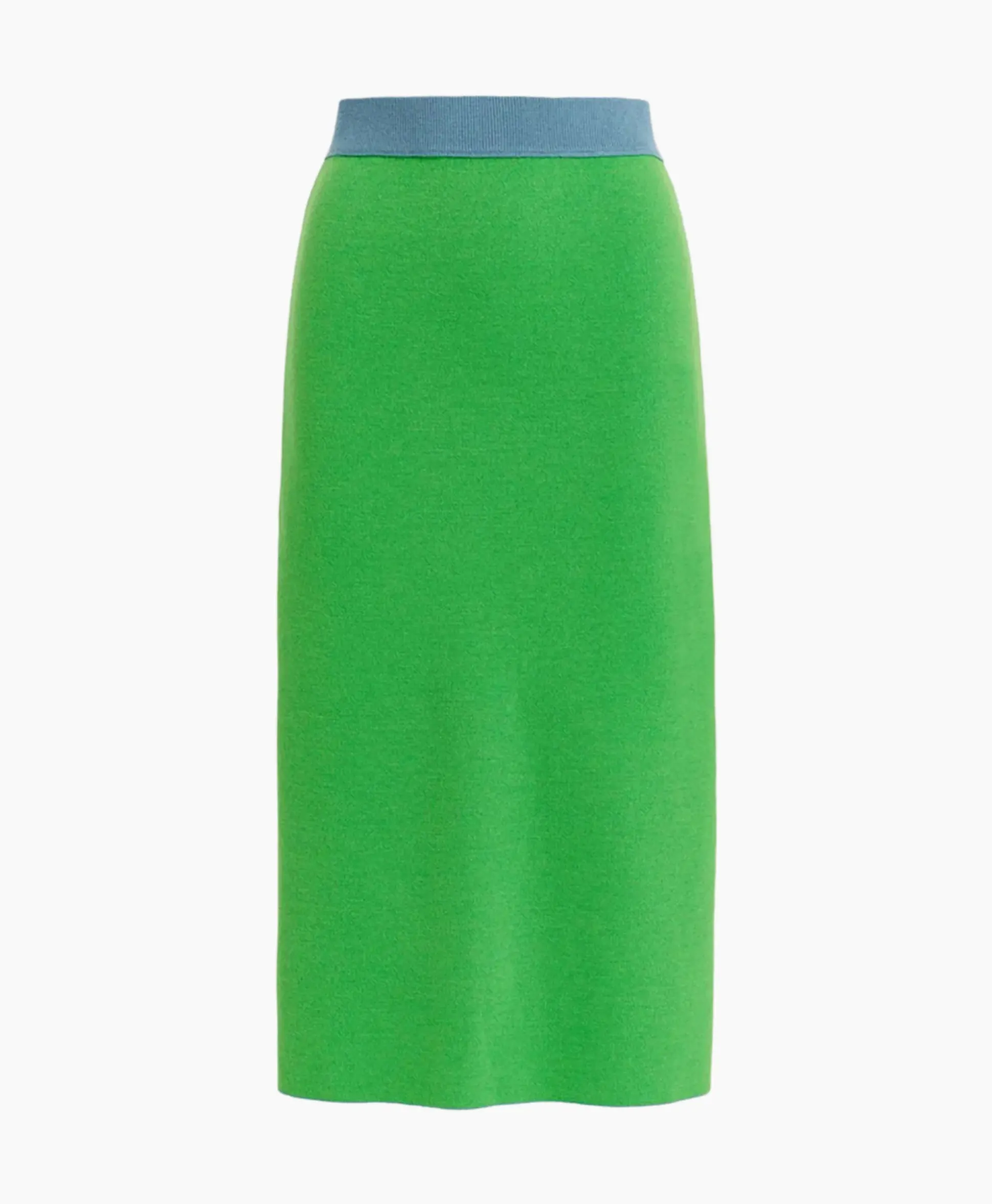 Essentiel Antwerp Midi Rok Folder Blauw