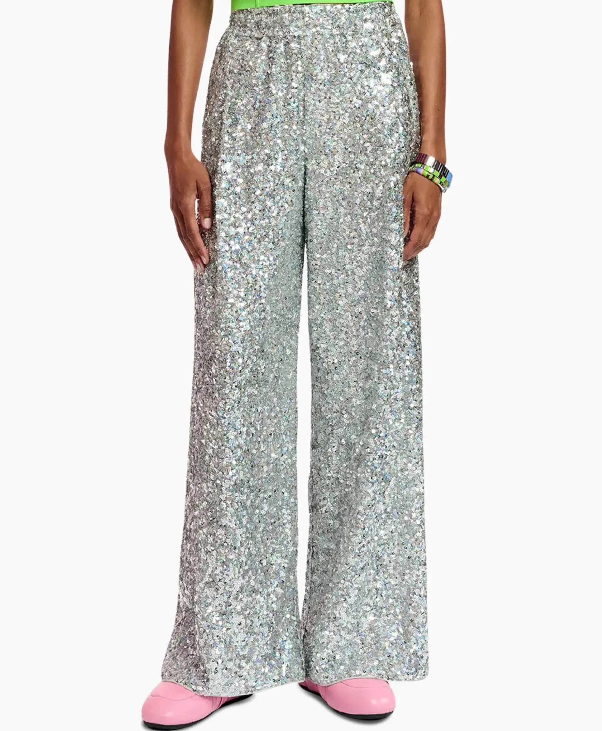 Essentiel Antwerp Pantalon Fences Zilver