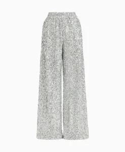 Essentiel Antwerp Pantalon Fences Zilver