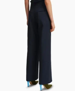 Essentiel Antwerp Pantalon Fermission Blauw