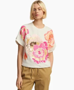 Essentiel Antwerp Pullover Floraly Off White