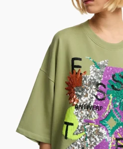 Essentiel Antwerp Pullover Fullerton Licht Groen