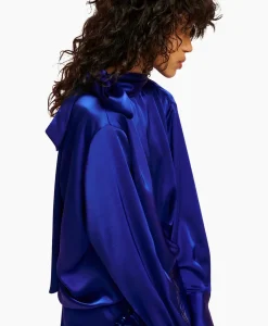 Essentiel Antwerp Top Esatin Blauw