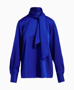 Essentiel Antwerp Top Esatin Blauw