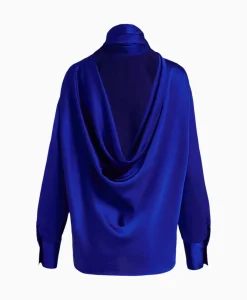 Essentiel Antwerp Top Esatin Blauw