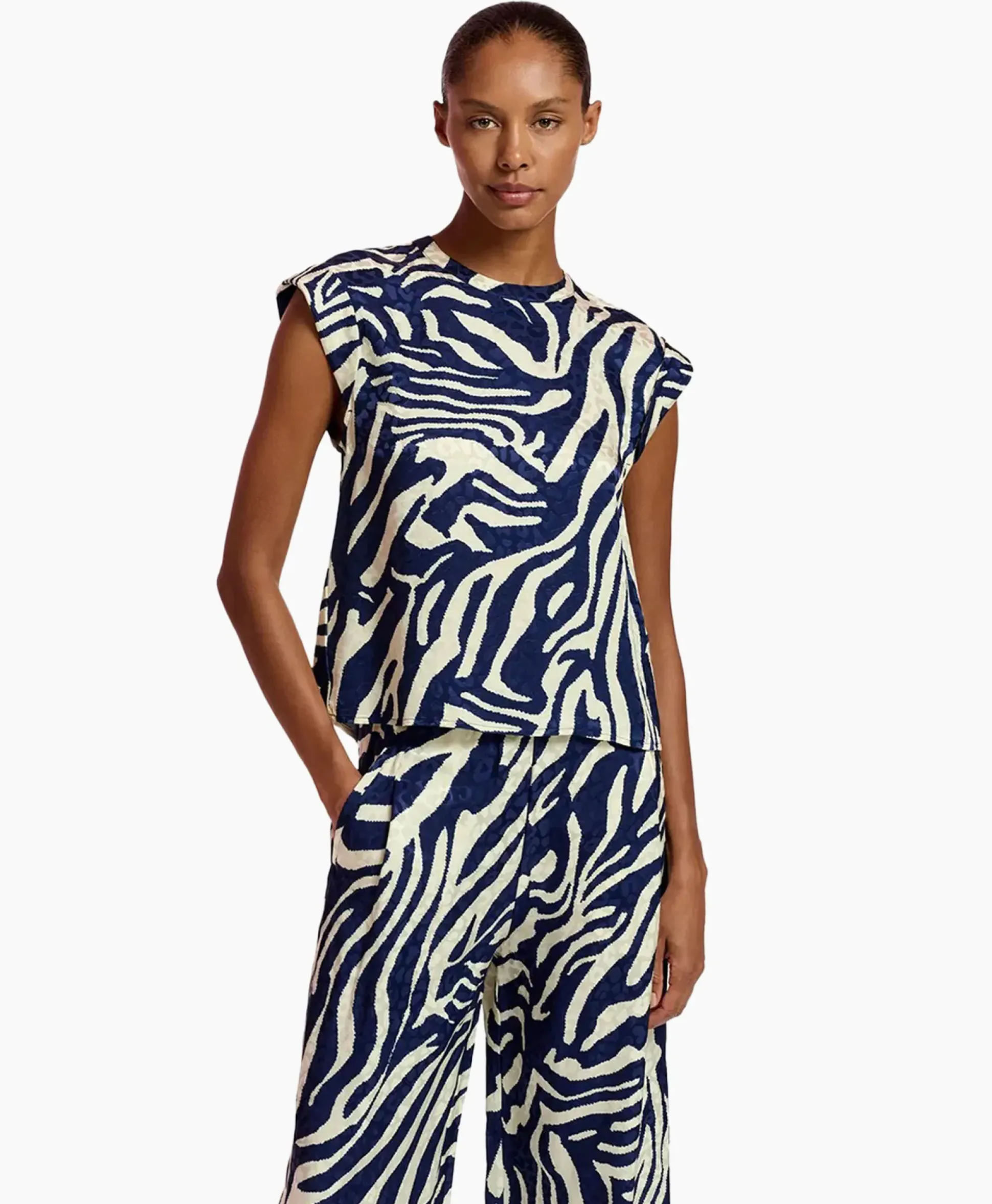 Essentiel Antwerp Top Feebee Blauw