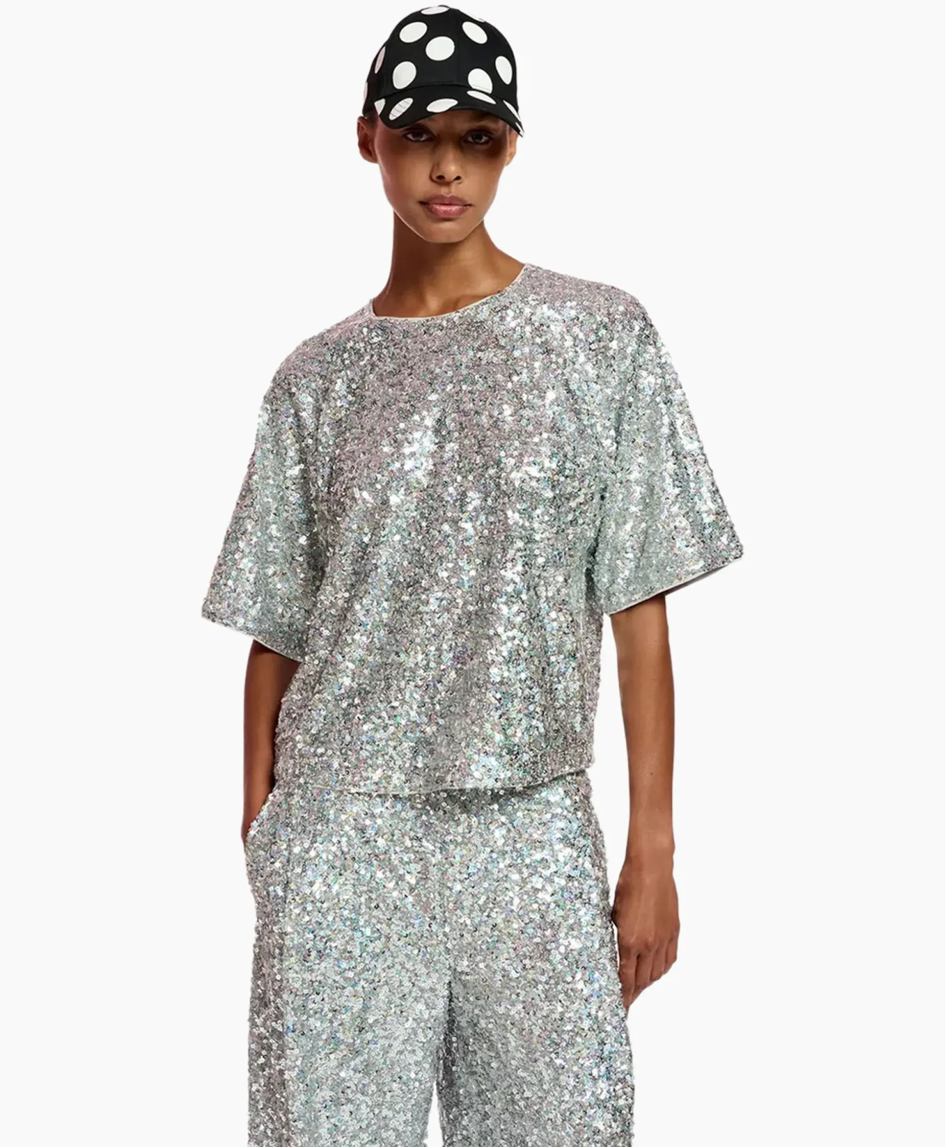 Essentiel Antwerp Top Ferras Zilver