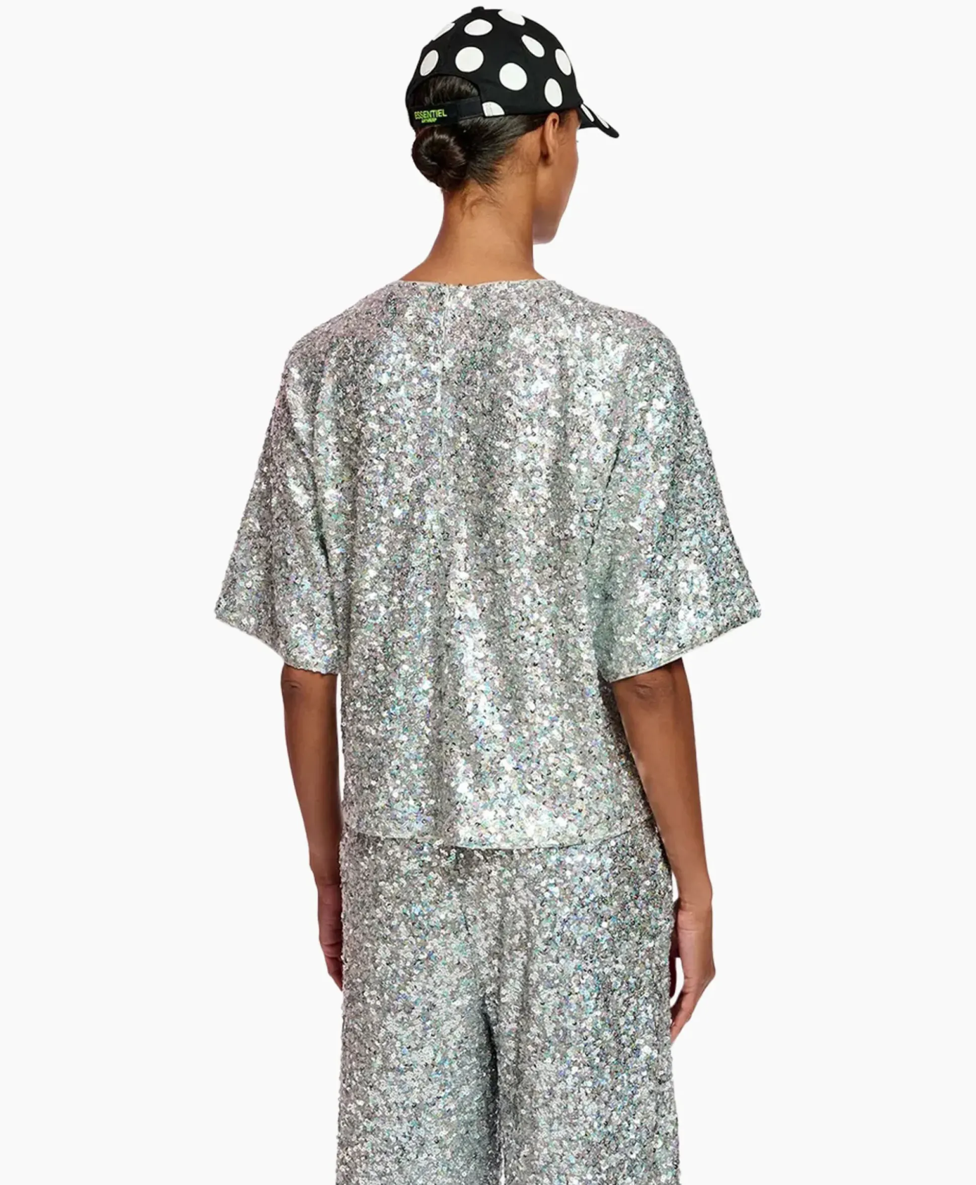 Essentiel Antwerp Top Ferras Zilver