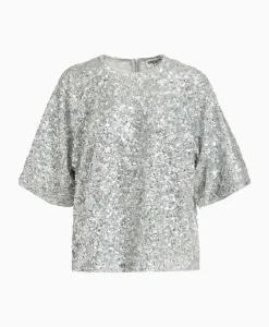 Essentiel Antwerp Top Ferras Zilver