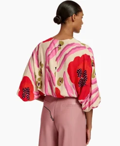 Essentiel Antwerp Top Flowerpower Off White