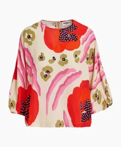 Essentiel Antwerp Top Flowerpower Off White