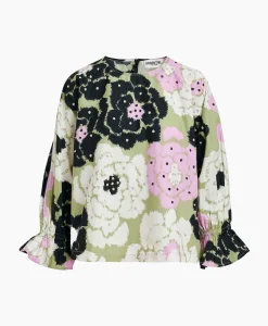 Essentiel Antwerp Top Fulberry Licht Groen