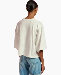 Essentiel Antwerp T-Shirt Korte Mouw Fuente Off White