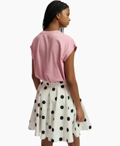 Essentiel Antwerp T-Shirt Korte Mouw Faustina Rood
