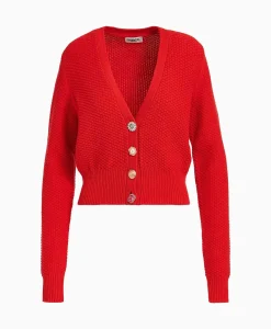 Essentiel Antwerp Vest Farah Midden Rood