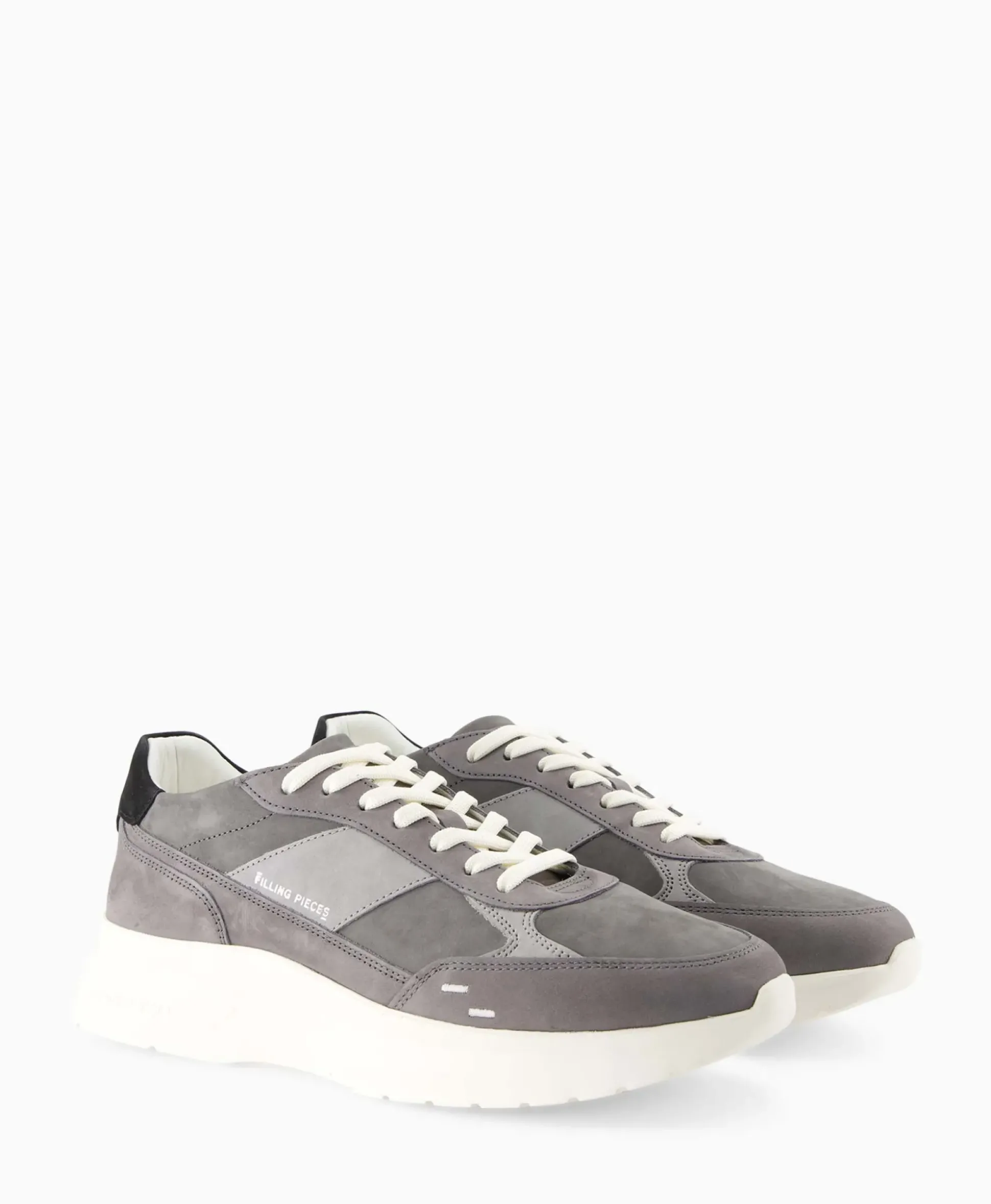 Filling Pieces Sneaker Jet Runner Donkergrijs