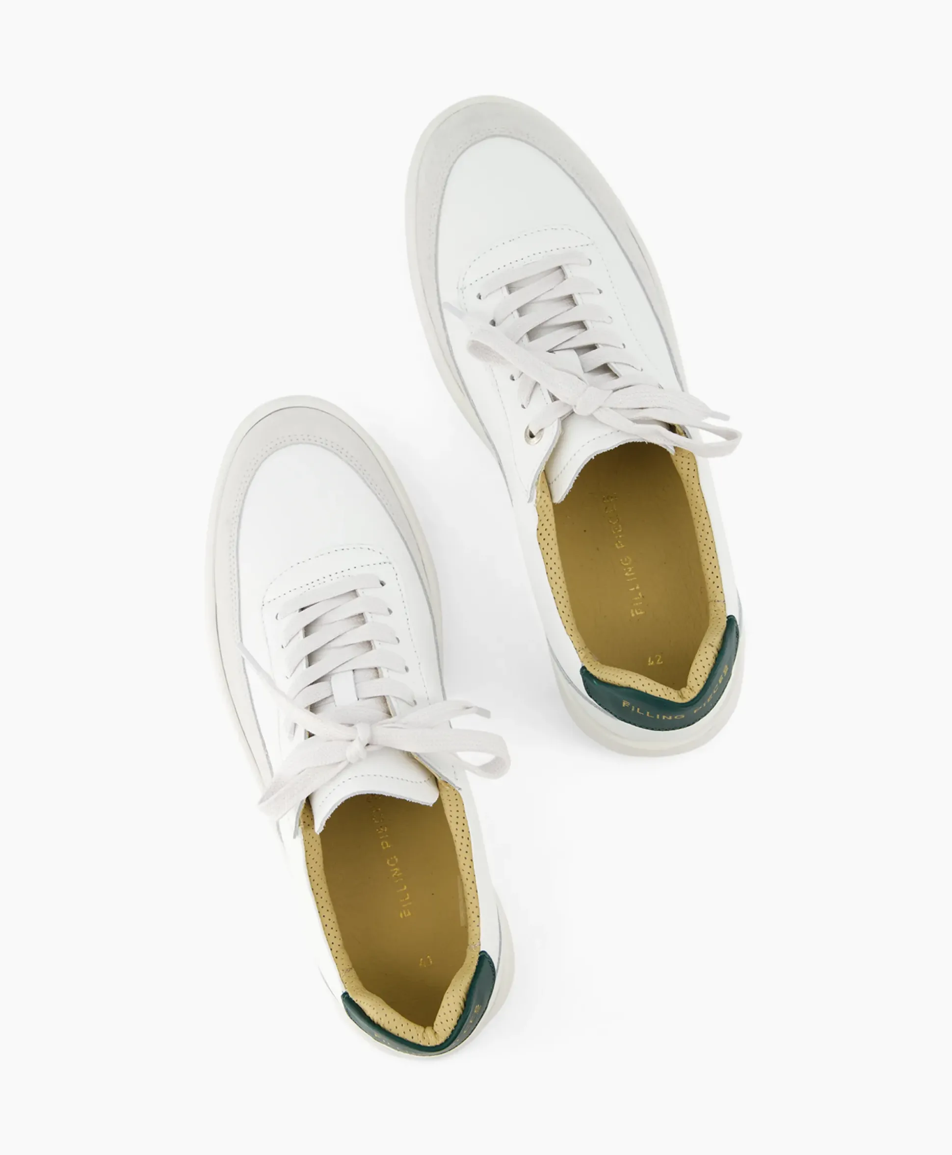 Filling Pieces Sneaker Mondo Squash White Wit