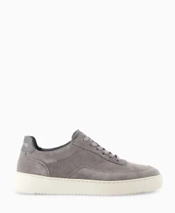 Filling Pieces Sneaker Mondo Suede Organic Grijs
