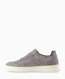 Filling Pieces Sneaker Mondo Suede Organic Grijs