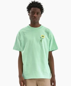 Flaneur T-Shirt Korte Mouw Tortuous Blauw