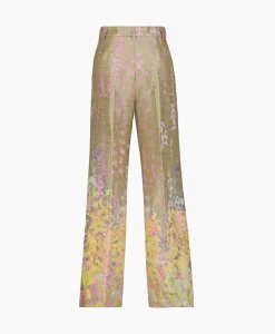 Forte_Forte Pantalon Heaven Jacquard Rose