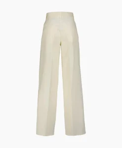 Forte_Forte Pantalon Viscose Cotton Chic Twill 5 Pockets Ecru