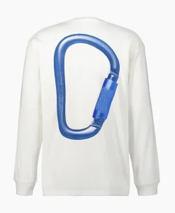 Gramicci T-Shirt Carabiner L/S Wit