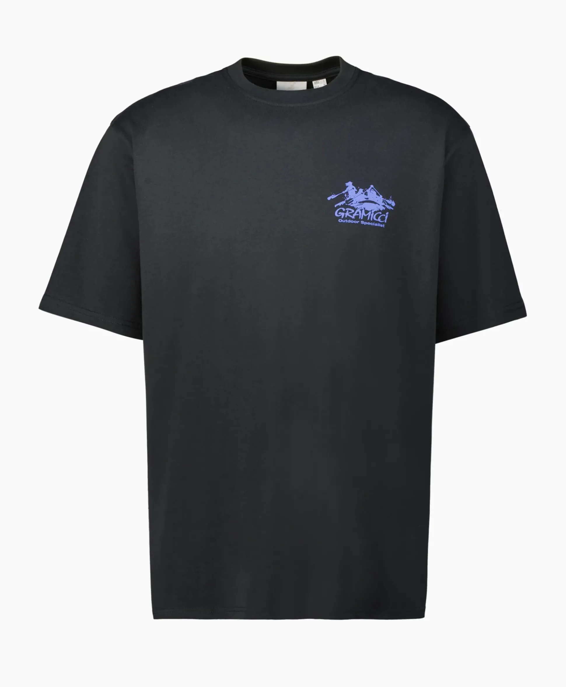 Gramicci T-Shirt Korte Mouw Class 5 Tee Zwart