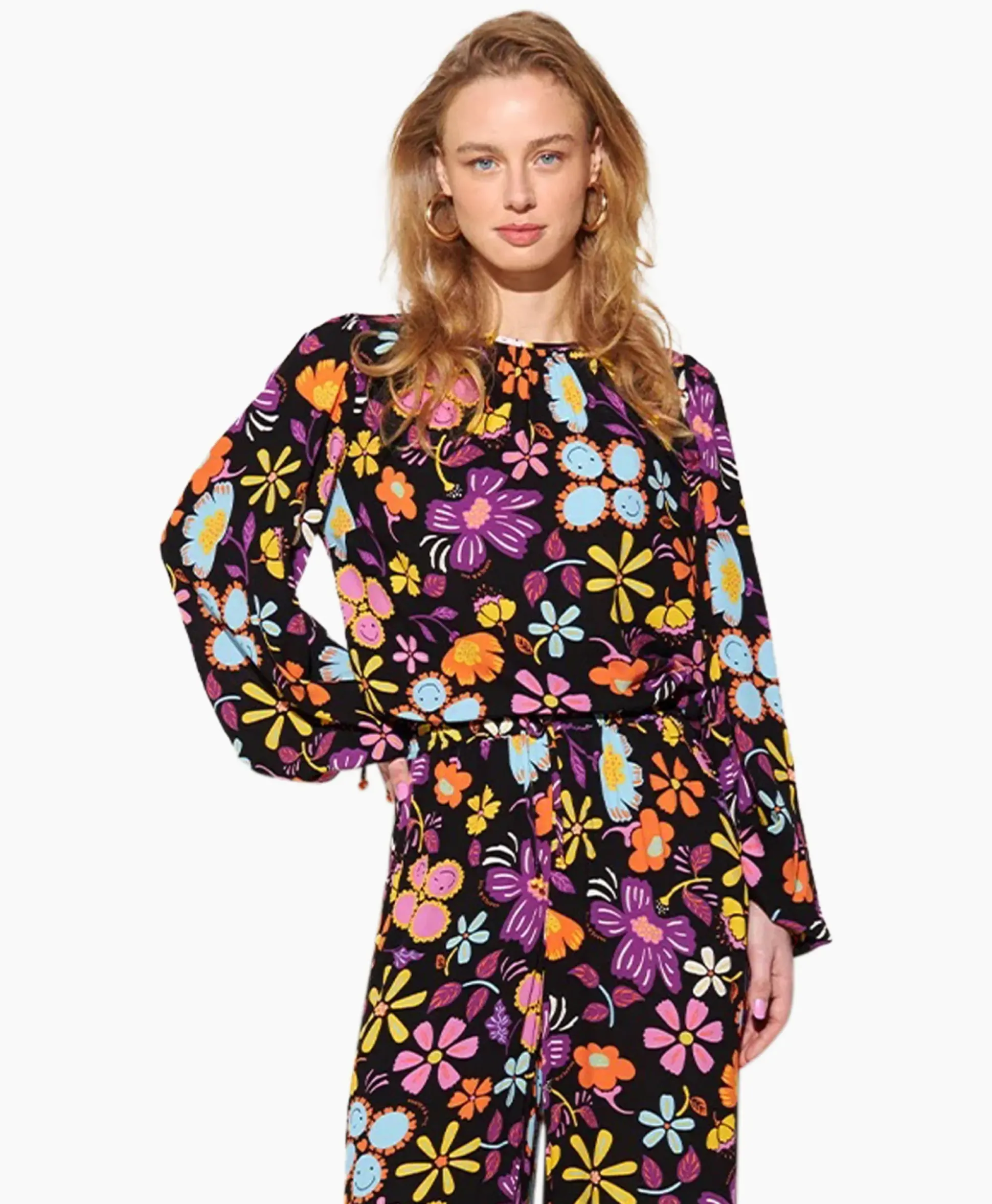 Harper & Yve Blouse Alexis-Ls Zwart