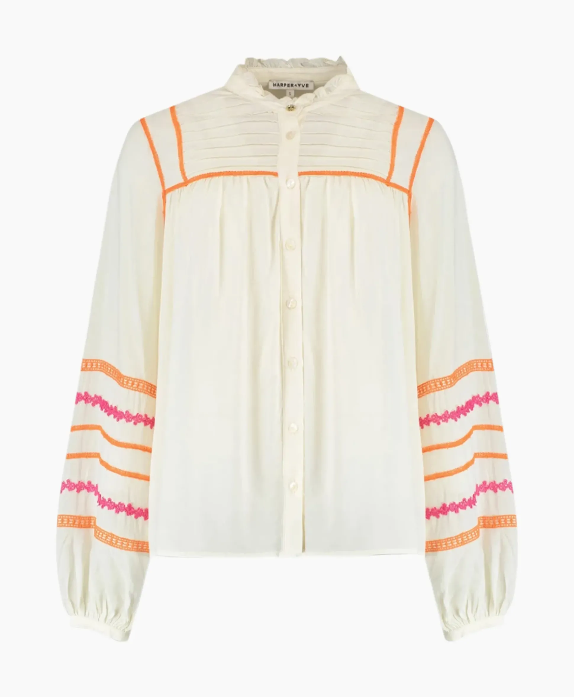 Harper & Yve Blouse Taylor-Ls Off White
