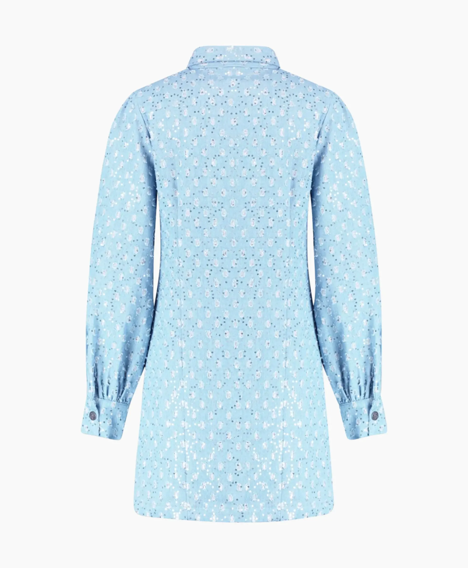 Harper & Yve Mini Jurk Flo-Dr Licht Blauw