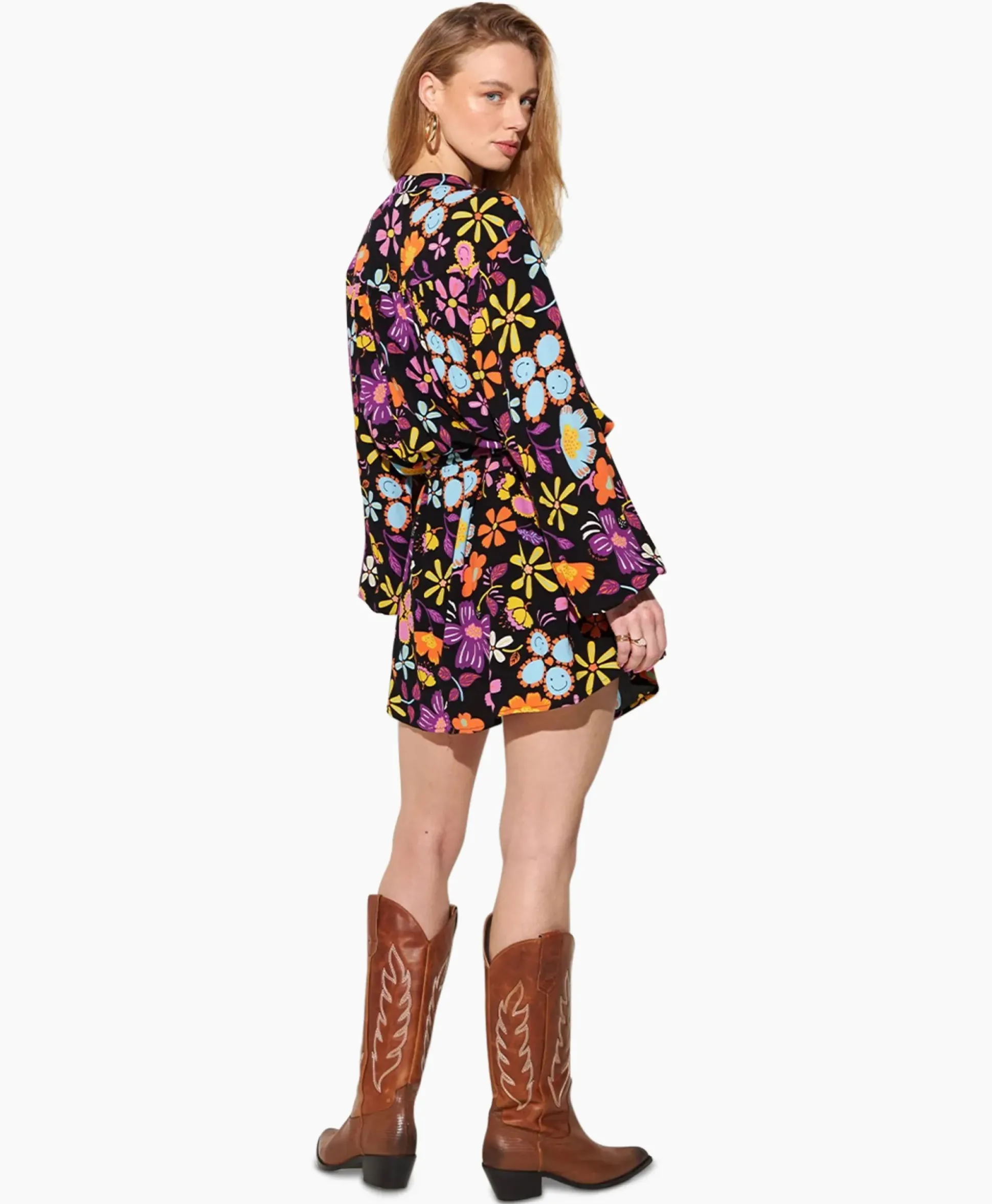 Harper & Yve Mini Jurk Liz-Dr Zwart