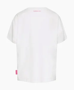 Harper & Yve T-Shirt Korte Mouw Smiley-Ss Off White
