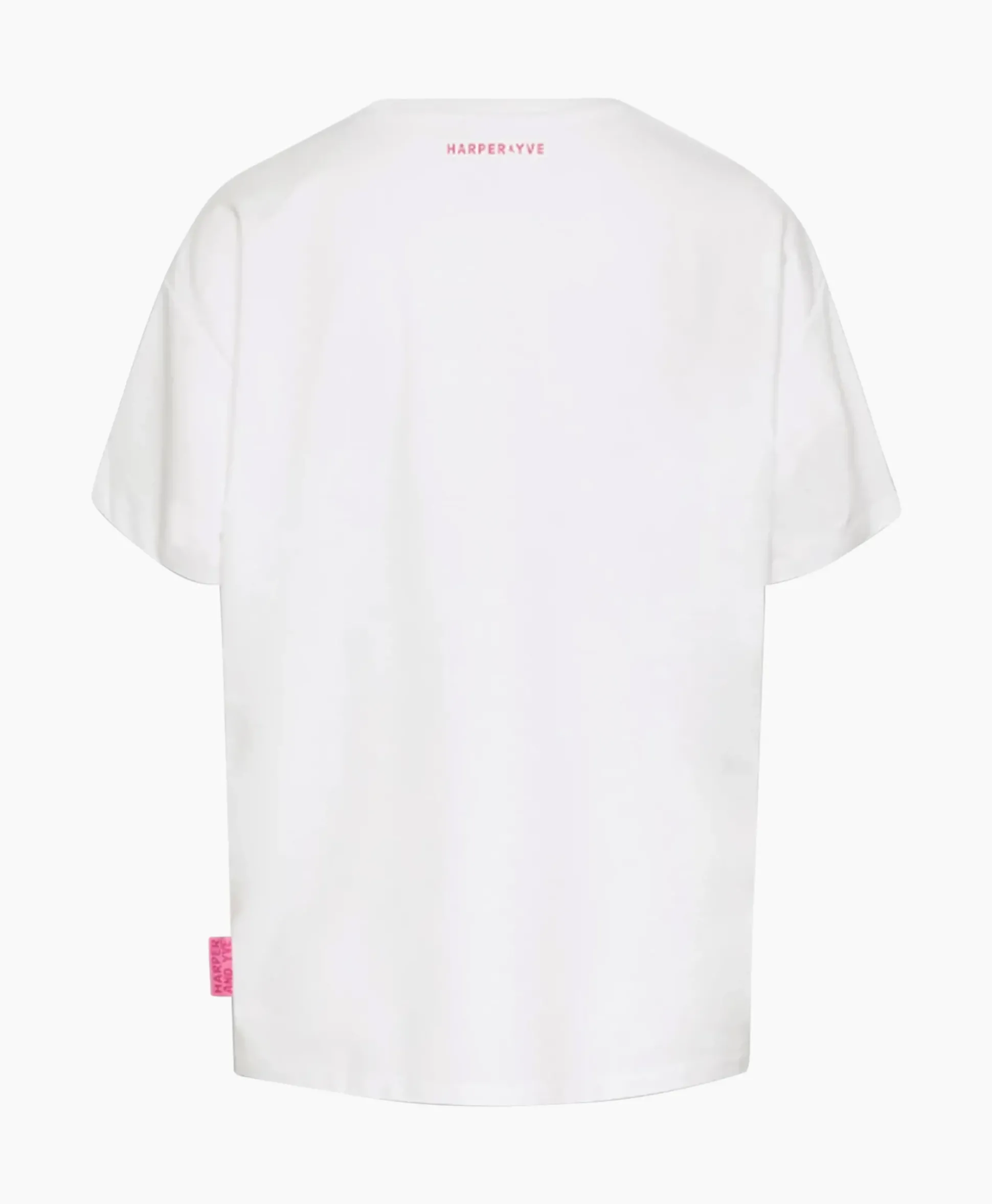 Harper & Yve T-Shirt Korte Mouw Smiley-Ss Off White