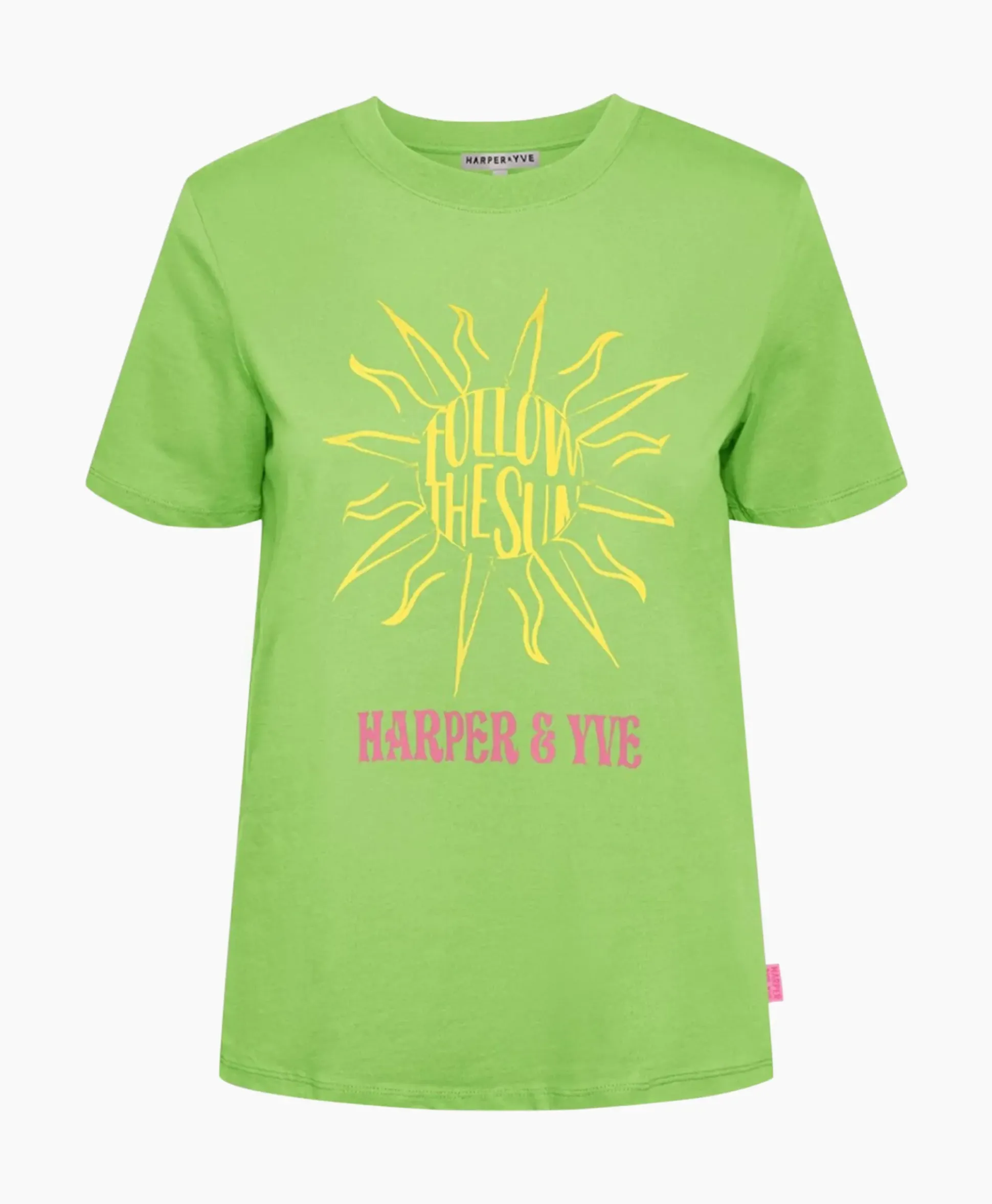 Harper & Yve T-Shirt Korte Mouw Followthesun-Ss Groen