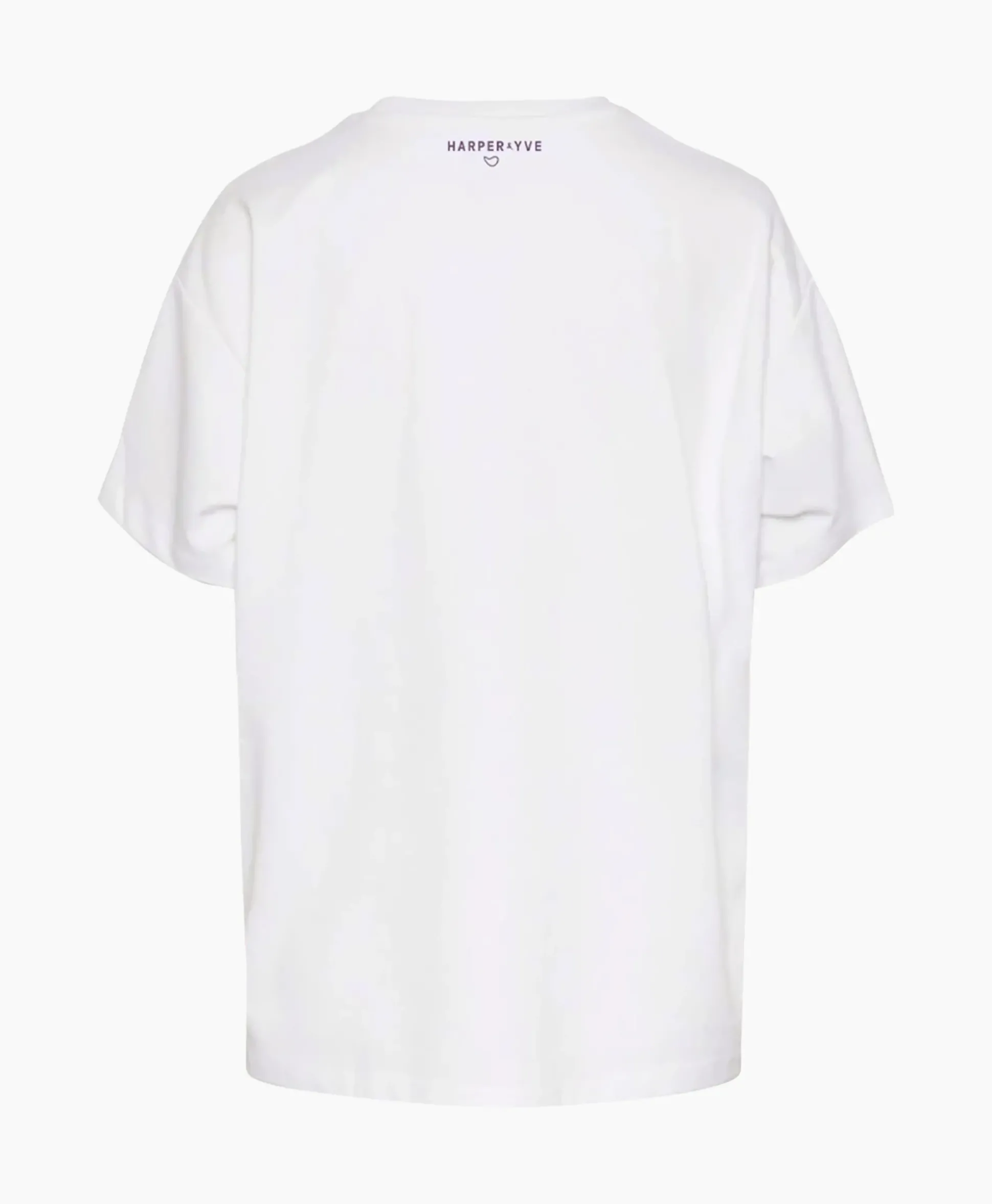 Harper & Yve T-Shirt Korte Mouw Logo-Ss Off White