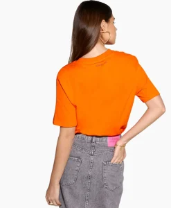 Harper & Yve T-Shirt Korte Mouw Followthesun-Ss Oranje