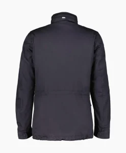 Herno Jack Field Capo Lavato Blauw