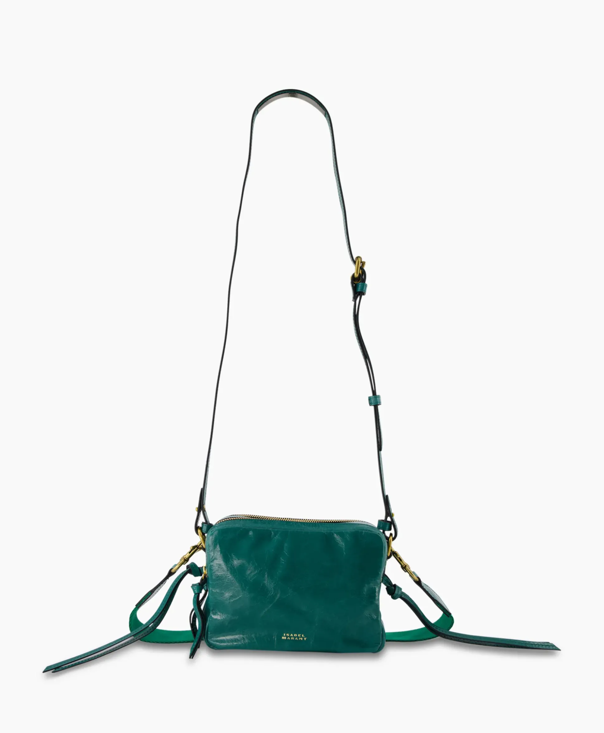 Isabel Marant Crossbody Tas Wardy Camera-Gb Groen