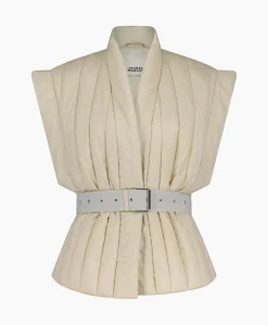 Isabel Marant Gilet Ajali-Ga Ecru