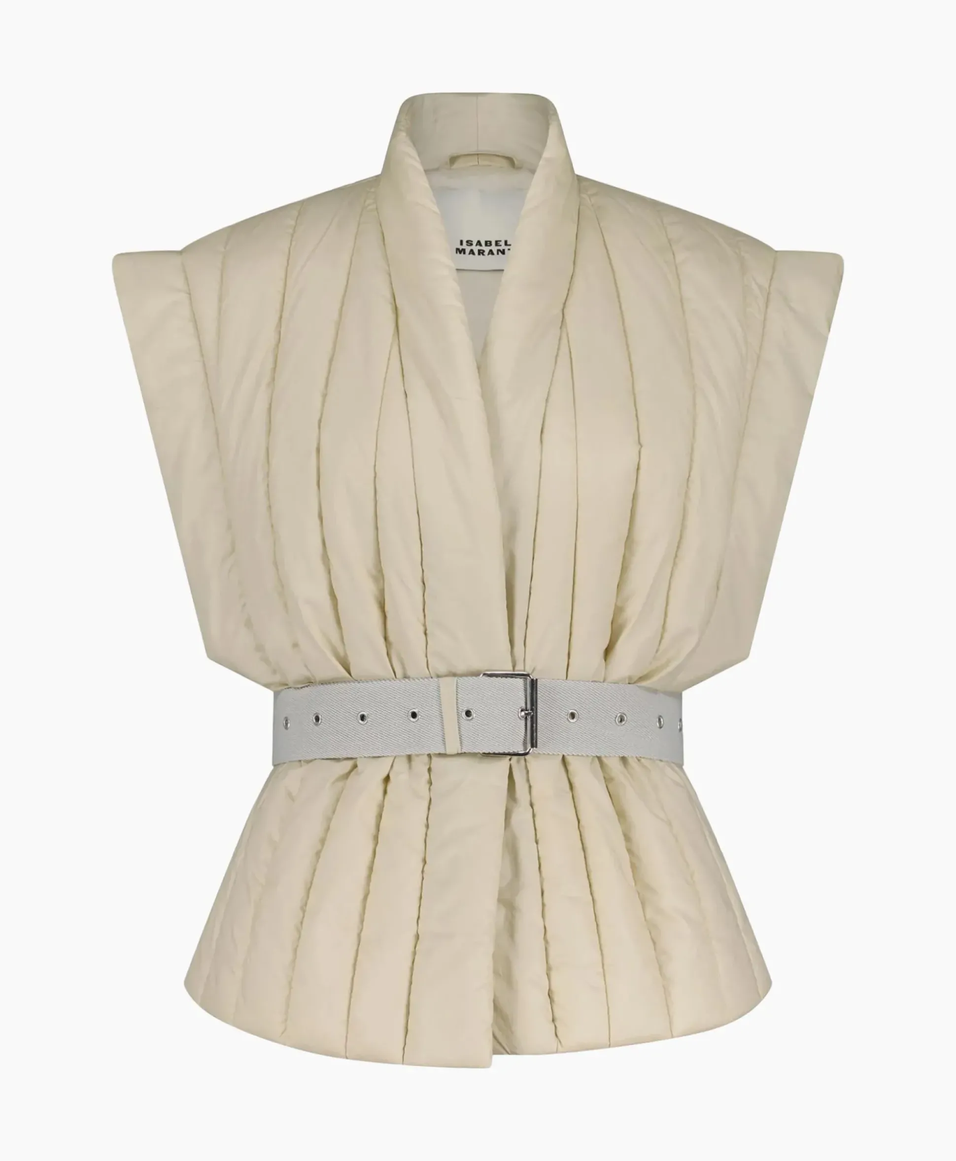 Isabel Marant Gilet Ajali-Ga Ecru