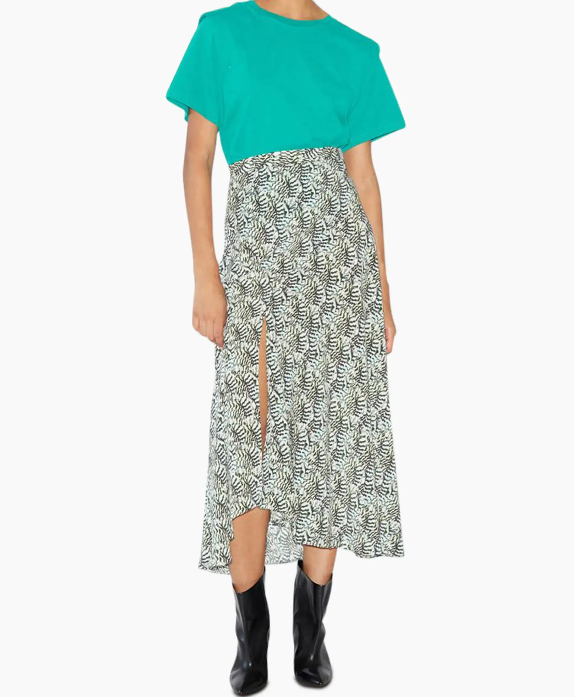 Isabel Marant Maxi Rok Sakura-Ga Ecru