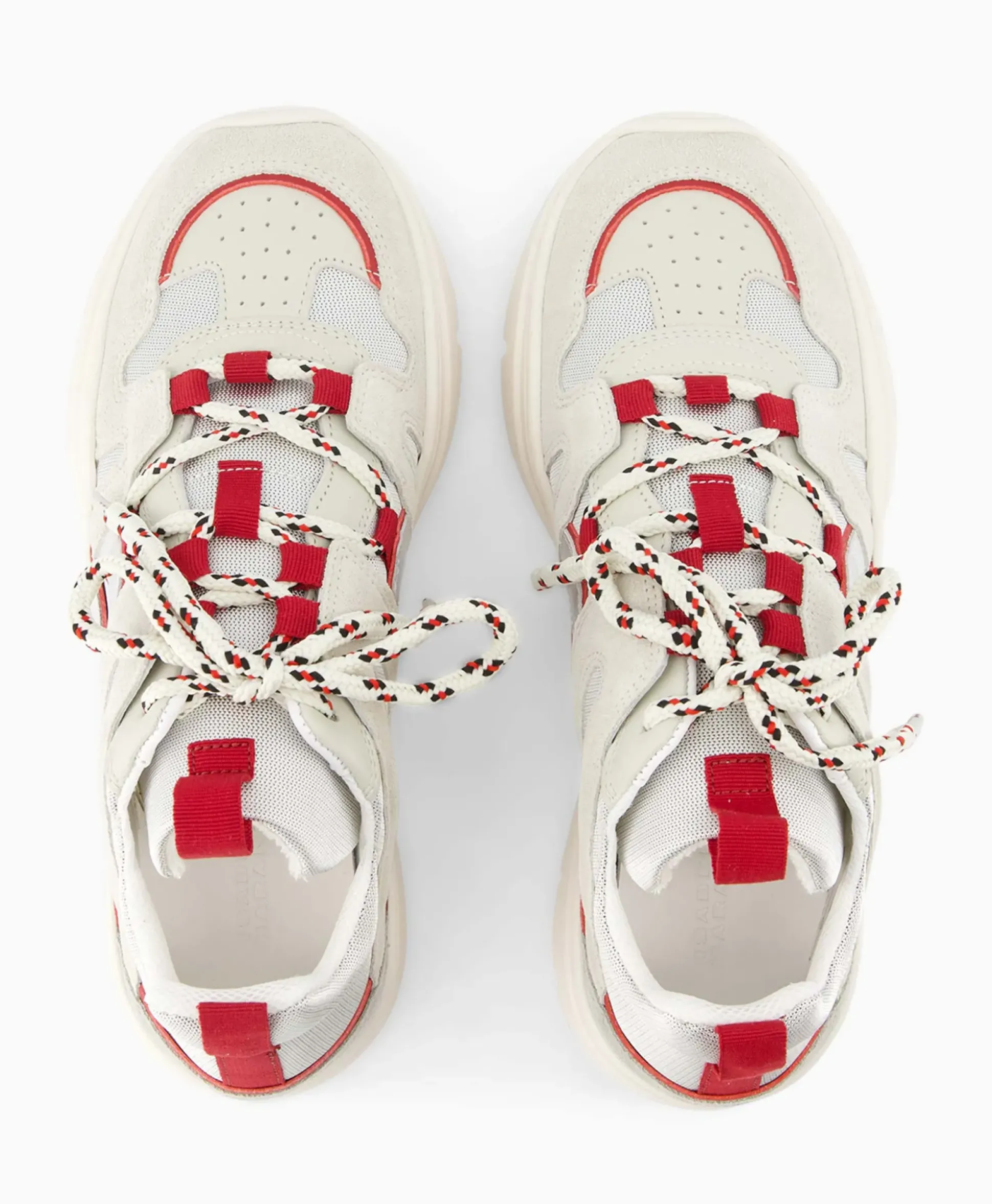 Isabel Marant Sneaker Kindsay-Ga Zilver