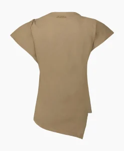 Isabel Marant T-Shirt Korte Mouw Sebani-Gd Khaki