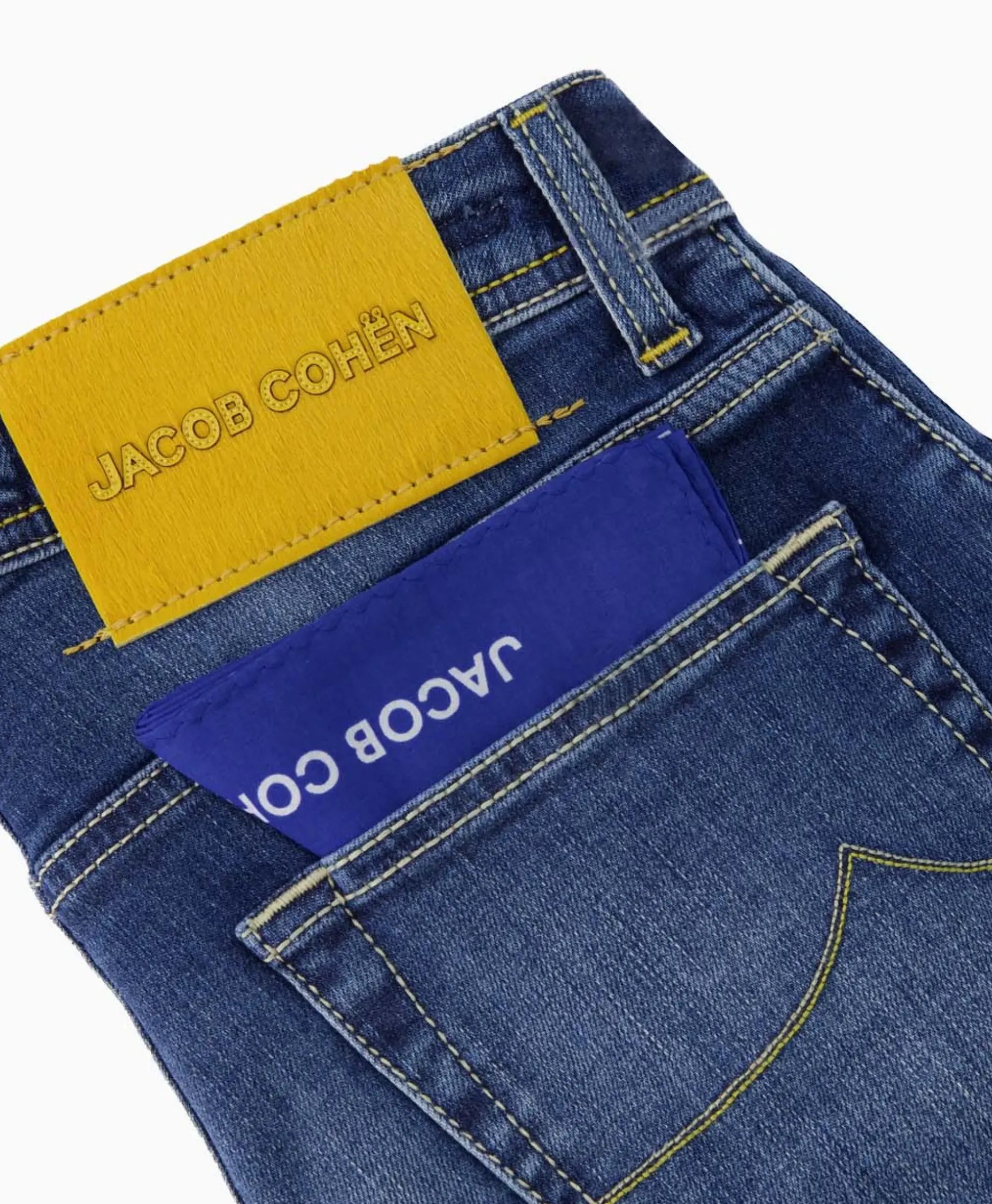 Jacob Cohen Jacob Cohen Jeans Pant 5 Pkt Slim Fit Nick Blauw